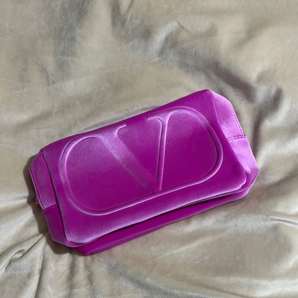 Valentino Velvet Clutch